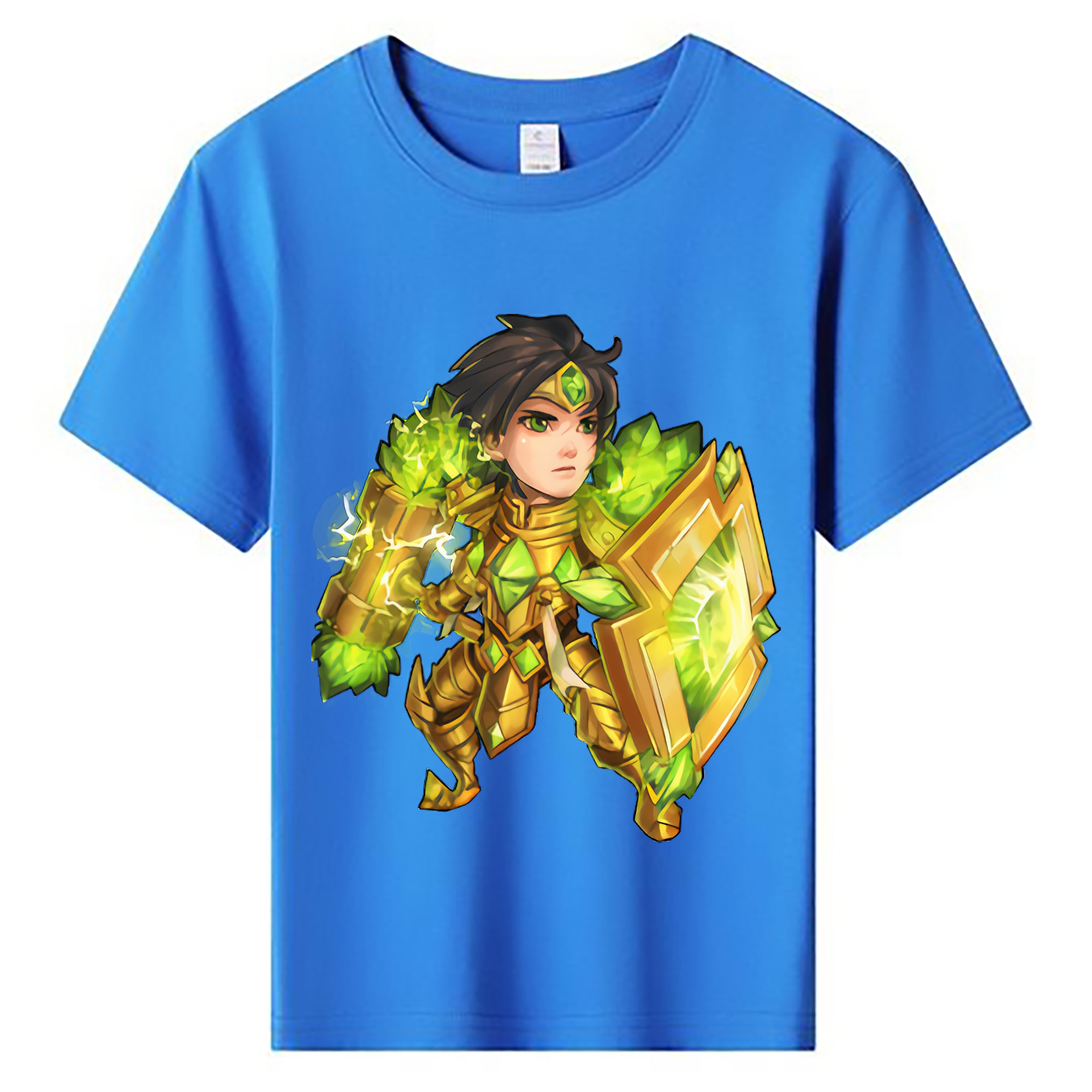 （画像用） リーグ・オブ・レジェンド League of Legends LOL 綿100％キッズTシャツ（フロントプリント）